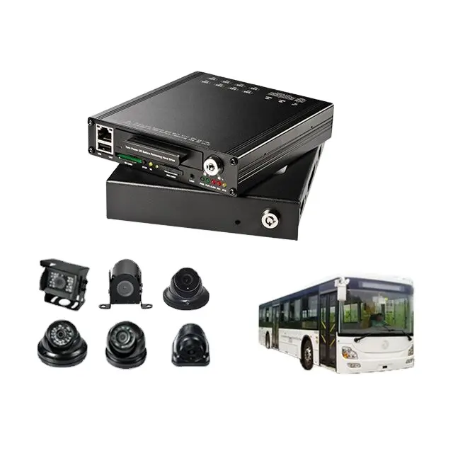 Hoge Kwaliteit Hd 4ch 8ch 1080P Mobiele Dvr Met Gps G-Sensor 4G Wifi