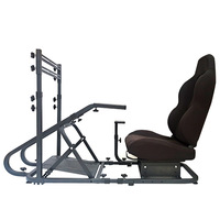 Support de volant de course pliable pour simulateur de cockpit, compatible avec G27 G29 G923, Thrust T300RS T500RS, support de volant de jeu réglable
