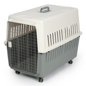 Transportín Portátil para Mascotas XINYE con Ruedas, Jaula de Viaje de Plástico para Perros y Gatos, Diseño Aprobado por Aerolíneas - Product Image 1