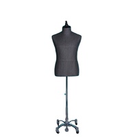 Maniquíes de Exhibición de Alta Gama en Plástico Blanco para Hombre, Medio Cuerpo Superior con Brazos, para Trajes de Boda y Sastre