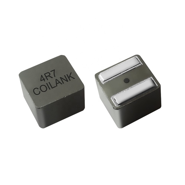Large Current Flat Wire Molding Power Inductor 4R7 Alloyed Power Shielded Molded Inductor 4.7uH 20% 100KHz for Server and AI