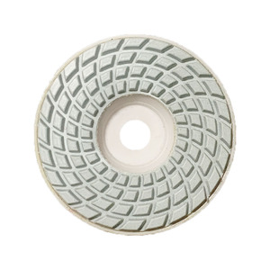 4 polegadas diamante molhado polimento almofadas com gancho e laço para granito mármore - Product Image 5