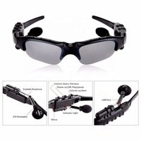 Lunettes de soleil polarisées pour le cyclisme et les sports de plein air avec écouteurs BT à conduction osseuse sans fil et micro intégré