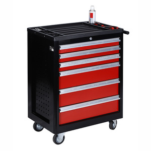 Carrito de Herramientas Personalizado para Reparación de Automóviles con 7 Cajones, Capacidad de Carga de 500 kg, Modelo de Carro Móvil KC-806 (680x460x800 mm) - Product Image 1