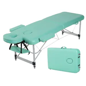 High quality best price aluminium beauty bed massage table folding