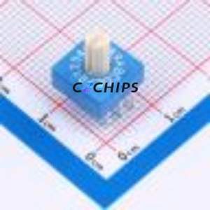 MHR-16-WB(thin) Rotary Encoder Switch Through hole Component (THT) Switch 16 Through Hole True Code - Product Image 1