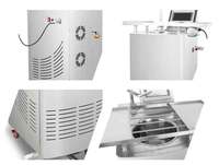 Nouvelle machine commerciale automatique de tempérage et de fusion de chocolat chaud pour restaurants, usage international, moteur en acier inoxydable 201