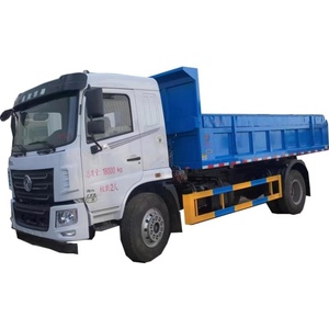 โปรโมชั่นพิเศษ รถบรรทุกขยะแบบเทท้าย Dongfeng 8CBM พร้อมฝาปิดไฮดรอลิกแบบปีกนก ป้องกันการรั่วซึม - Product Image 1