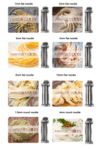 Macchina automatica elettrica con motore per Fettuccine e <span class=keywords><strong>Tagliolini</strong></span> macchina Noodle in acciaio inox per cucina casa - Product Image 3