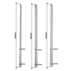 Pull Beads-head Horse Eye Stick Glans Piercing Anti-ejaculation Urethral Dilator Stainless Steel Male Chastity Bar BDSM Sex <b>Toy</b> - Product Image 2