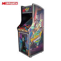 Borne d'Arcade Classique Intérieure Personnalisée à Monnayeur – Équipement de Jeu de Rue Vertical – Machine de Jeu Vidéo de Combat