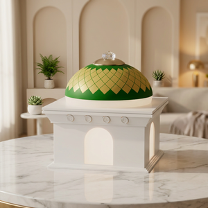 Ramadan Islamic Gift Quran Speaker Night <b>Light</b> Button Control Electronic Player EU UK <b>Plug</b> LED Prayer Bedroom Home - Product Image 1