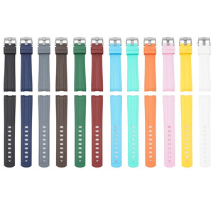 สายนาฬิกาซิลิโคนปลายโค้ง TPU หลากสีสำหรับสายนาฬิกาของ <span class=keywords><strong>Seamaster</strong></span> <span class=keywords><strong>300</strong></span> 20มม. สายนาฬิกายางแนวสปอร์ต - Product Image 1