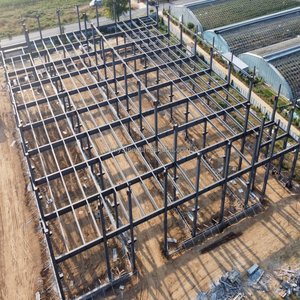 Edificio de almacén prefabricado de varios pisos con grúa y <span class=keywords><strong>elevador</strong></span> de carga para almacenamiento industrial y logística Marco de acero galvanizado - Product Image 3