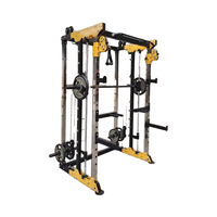 Machine de musculation à usage domestique avec logo personnalisé, entraînement Smith multifonction, type à squat, fabriqué en mousse durable