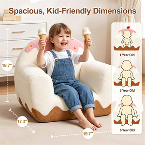 Sofá Infantil de Fábrica, Silla de Descanso <span class=keywords><strong>para</strong></span> Bebés, <span class=keywords><strong>para</strong></span> Sala de Estudio, <span class=keywords><strong>para</strong></span> <span class=keywords><strong>la</strong></span> Hora del Almuerzo, con Diseño de Dibujos Animados, <span class=keywords><strong>para</strong></span> Lectura, Compresión al Vacío, sin Marco, de Espuma - Product Image 5