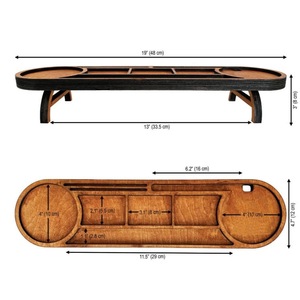 Organizador de Escritorio Simple para Oficina, Organizador de Escritorio de Madera para Computadora, Organizador de Escritorio Multiusos - Product Image 6