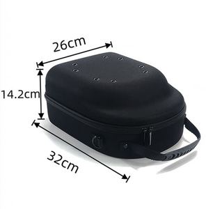 China Factory Custom 6pcs Hats Storage Organizer Bag EVA Hard Travel Baseball Hat Hats Carrier Case with zipper