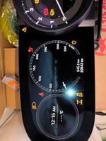 Digunakan untuk Porsche 992 Central Display, Panel Instrumen, Speedometer, Tachometer, Sistem Navigasi OE:99292091H6N3