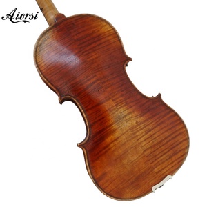 Antique peinture à l'huile fait main professionnel allemand violons - Product Image 3
