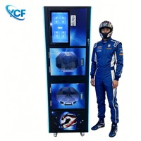 Nouvelle Machine de Nettoyage de Casques à Double Emplacement, Vente Directe Usine, Désinfection UVC Ozone, Séchage à Basse Température, Usage Commercial pour Ateliers de Moto