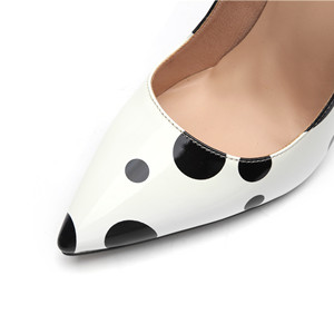 Chaussures personnalisables en cuir verni pour femme de 12cm de hauteur de talon Escarpins à talon haut à la mode avec bride à la cheville pour dame pour l'été et l'automne - Product Image 5