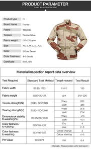 Uniforme de <span class=keywords><strong>Desierto</strong></span> Tricolor Francés de Costa de Marfil de Alta Calidad - Product Image 4