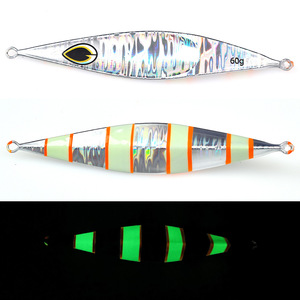 Esca Artificiale in Metallo a Forma di Cucchiaio, Triangolare Concava, con Laser UV, per Pesca in Mare, Slow Jig, per Acqua Salata - Product Image 4