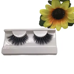 keliyabauty 15-20mm super fluffy soft 3D false faux fake fluffy faux mink eyelash false full strip eyelashes good quality