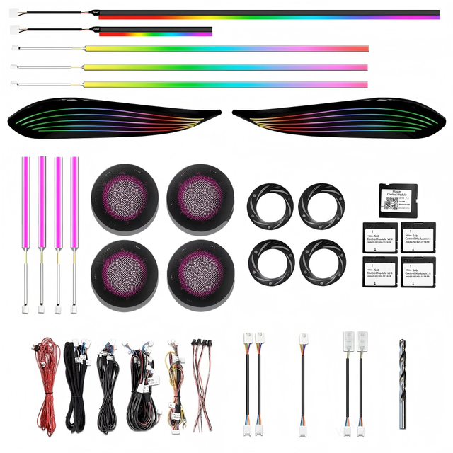 Upgrade 256 Colors Symphony LED Car Interior Ambient Light for BMW 4 Series M4 F82/F83/F32/F33 Decoration Accessories
