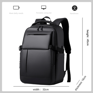 Hot Sale Oxford Polyester Laptop Backpack Waterproof Business Fashion Durable USB Large-capacity School Bags - Product Image 2