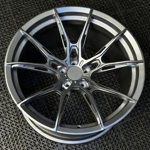 Jantes forgées concaves argentées sur mesure de 18, 19, 20, 21, 22 pouces, 5x120, 5x112, 5x114.3 pour <span class=keywords><strong>Audi</strong></span> <span class=keywords><strong>RS3</strong></span>, BMW M3, M4 - Product Image 2