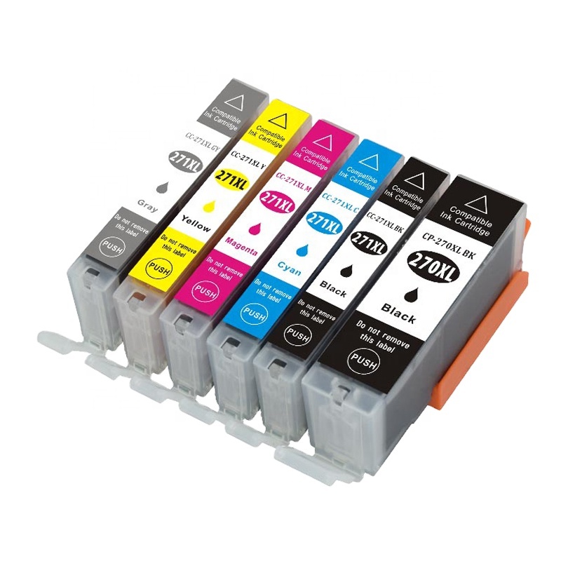 Проспект 270 PGI270 PGI270XL PGI-270 PGI-270XL 271 CLI271 для Canon Цвет PIXMA TS6020 MG5720 принтер совместимый чернильный картридж