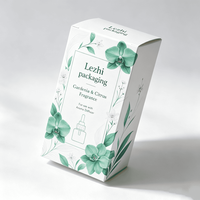 Boîte d'emballage en carton 350 g/m² pour bouteilles d'huiles essentielles, boîte en carton pour flacons compte-gouttes, vente en gros