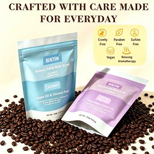 Scrub Corpo, Esfoliante per la Pelle che Rimuove Cellule Morte e Impurità - Con Chicchi di Caffè - Vegano, Senza Parabeni e Solfati - Product Image 1