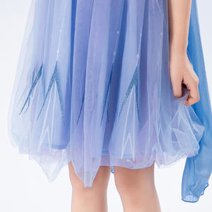 <span class=keywords><strong>Vestido</strong></span> <span class=keywords><strong>de</strong></span> Fiesta Infantil <span class=keywords><strong>de</strong></span> Tul con Lentejuelas con Estampado <span class=keywords><strong>de</strong></span> Hielo, Estilo Princesa Disney, para Navidad - Product Image 5