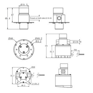 Pompe doseuse à déplacement positif DOCOD Mini en acier inoxydable à moteur CC, entraînée par solénoïde, pour liquides et engrenages, pour l'industrie automobile - Product Image 6