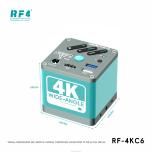 Caméra de microscope industriel RF-4KC6 4K CCD avec système d'intégration FIS, USB, pour données et images sur panneau unique, sans superposition, compatible téléphone <span class=keywords><strong>portable</strong></span> - Product Image 5