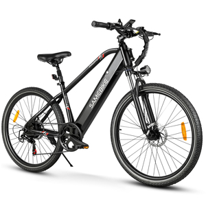 Bicicleta de montaña eléctrica con marco de acero de 26 pulgadas, batería integrada de 36V15AH, envío gratis desde el almacén europeo - Product Image 5