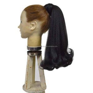 Nouveautés <span class=keywords><strong>Queue</strong></span> <span class=keywords><strong>de</strong></span> <span class=keywords><strong>Cheval</strong></span> Synthétique 14 Pouces Yaki <span class=keywords><strong>Cheveux</strong></span> <span class=keywords><strong>Bouclés</strong></span> Extrémités à Enrouler Pour Femmes Noires - Product Image 2