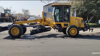 Nouvelle machine de construction GR100 de marque supérieure avec moteur de pompe haute performance, moteur et boîte de vitesses - Niveleuses à moteur robustes de 7000 kg