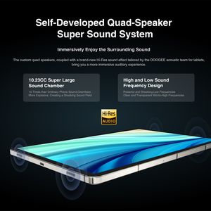 Doogee T30 Max <span class=keywords><strong>Tablet</strong></span> Pc <span class=keywords><strong>12.4</strong></span> pollici 8gb + 512gb 1410800 Android mAh MediaTek Helio G99 versione globale <span class=keywords><strong>tablet</strong></span> Android - Product Image 6