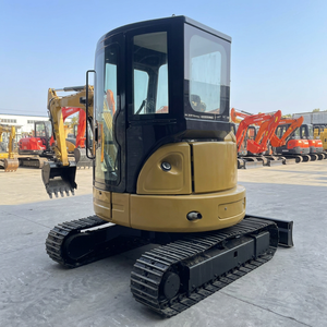 Mini-excavatrice d'occasion CAT 303.5E pour travaux agricoles et aménagement paysager, pelle sur chenilles d'occasion à prix avantageux, directement disponible en stock - Product Image 1