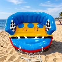 Canapé gonflable tractable pour 3 personnes / Canapé gonflable UFO super confortable / Bateau tractable pour sports nautiques