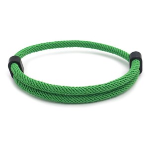 Unisex Braided Rope <b>Bracelet</b> Adjustable Milan Style Double Clasp Gift For <b>Couples</b> Student DIY Jewelry - Product Image 3