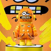 POPMART MEGA SPACE MOLLY 400% JON BURGERMAN SPACE CADETS CASH Аниме-фигурки, куклы, декор для дома, таинственные коробки, коллекционные фигурки