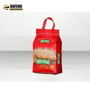 Pp Woven Packaging Bag Vietnam 100kg 50kg 25kg Customized Colorful Print Plastic Rice Flour Feed Fertilizer BOPP PP Woven Bag