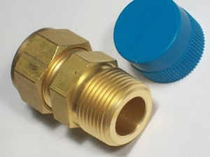 1-Messing-Anschluss, <span class=keywords><strong>3</strong></span>/<span class=keywords><strong>4</strong></span> "OD-Rohr X <span class=keywords><strong>3</strong></span>/<span class=keywords><strong>4</strong></span>" Neue Original Ready Warehouse Industrial Automation SPS-Programmier steuerung - Product Image 2