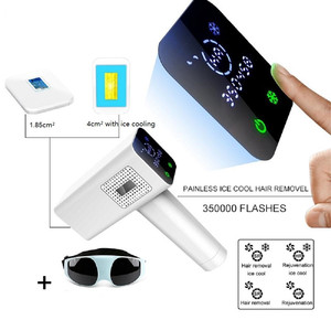 Moolweel T012C Produit utile <span class=keywords><strong>Phil</strong></span> Ips Lumeas T012C Épilateur laser à refroidissement par glace indolore pour usage domestique Épilation au laser IPL 510k - Product Image 3