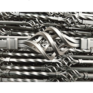 Modern Indoor Satin-Finish Wrought Iron <strong>Stair</strong> Railing Baluster Skinny Basket Design Steel Decorative <strong>Stair</strong> <strong>Parts</strong> for Decks - Product Image 4